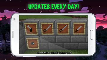 Guns mod for Minecraft تصوير الشاشة 3