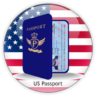 Fake US Passport icône
