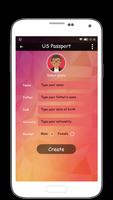 Fake US Passport poster