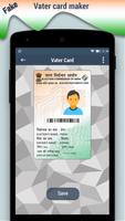 Fake Voter Card (Prank App) ภาพหน้าจอ 2