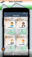 Fake Voter Card (Prank App) capture d'écran 3