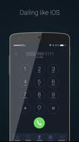 iCall Screen:OS 10 Dialer capture d'écran 1