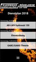 Dienstplan FF Rödelheim الملصق