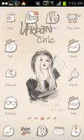 urban chic GO launcher theme Affiche