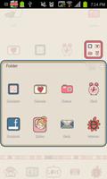 Cute couple go launcher theme capture d'écran 1