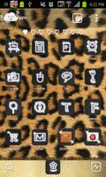 Gold Leopard go launcher theme স্ক্রিনশট 1