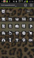 Gold Leopard go launcher theme স্ক্রিনশট 3