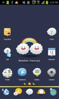 Weather Forecast Go Launcher Affiche