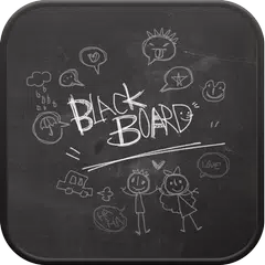 Blackboard go launcher theme