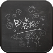 Blackboard go launcher theme أيقونة