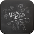 Blackboard go launcher theme APK