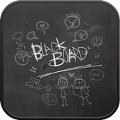 Blackboard go launcher theme 아이콘