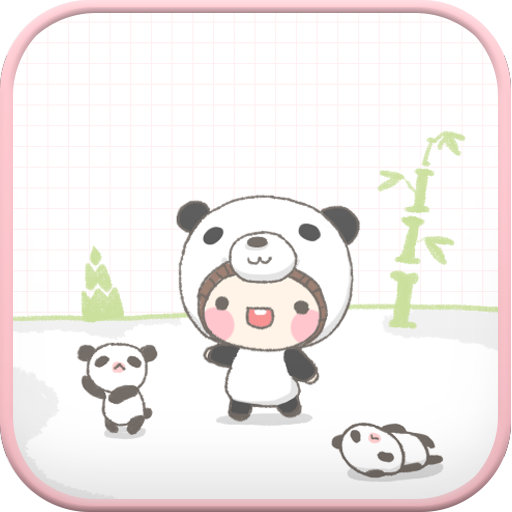 Panda Bebe go launcher theme