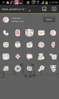 Panda Bebe go launcher theme captura de pantalla 3