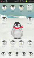 Babyemperorpenguin go launcher スクリーンショット 1