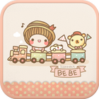 BeBe Train go launcher theme icône