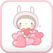 BeBe Heart go launcher theme icon