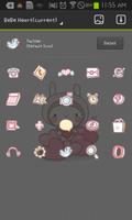 BeBe Heart go launcher theme Screenshot 3