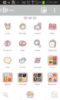 BeBe Heart go launcher theme ảnh chụp màn hình 2