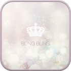 Bling Bling go launcher theme icône