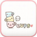 Cups go launcher theme APK