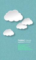 Fabric Cloud go launcher theme Affiche