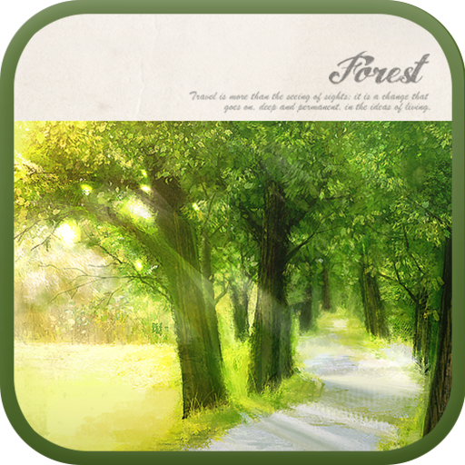 Forest go launcher theme