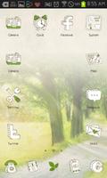 Forest go launcher theme اسکرین شاٹ 1