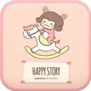 Happy story go launcher theme APK