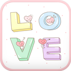 LOVE go launcher theme 图标