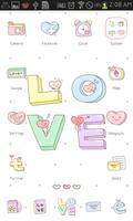 LOVE go launcher theme 截图 1