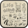Life time go launcher theme