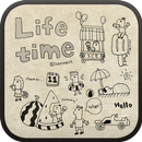 Life time go launcher theme APK