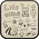 Life time go launcher theme aplikacja