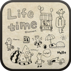 Life time go launcher theme-icoon