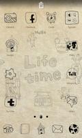 Life time go launcher theme imagem de tela 1