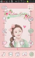 Little Girl go launcher theme capture d'écran 1