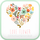 Love Flower go launcher theme APK