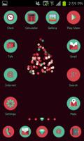 Christmas go launcher theme Affiche