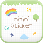 Mini-Me sticky go launcher Zeichen