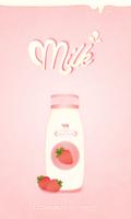 Milk go launcher theme Affiche