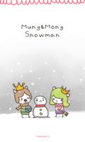 MoongMong(Snowman) go launcher Affiche