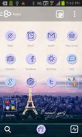 Paris go launcher theme Ekran Görüntüsü 2