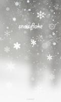 Snowflake go launcher theme Affiche