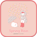 Spring Rain GO launcher theme APK