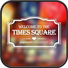 Time Square GO launcher theme icône