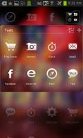 Time Square GO launcher theme captura de pantalla 1