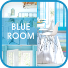 Blue room go launcher theme icône