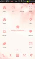 Cherry blossom go launcher تصوير الشاشة 1