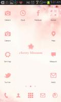 برنامه‌نما Cherry blossom go launcher عکس از صفحه